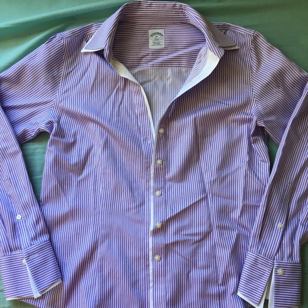 NEW Brooks Brothers Non-Iron Petite Fitted